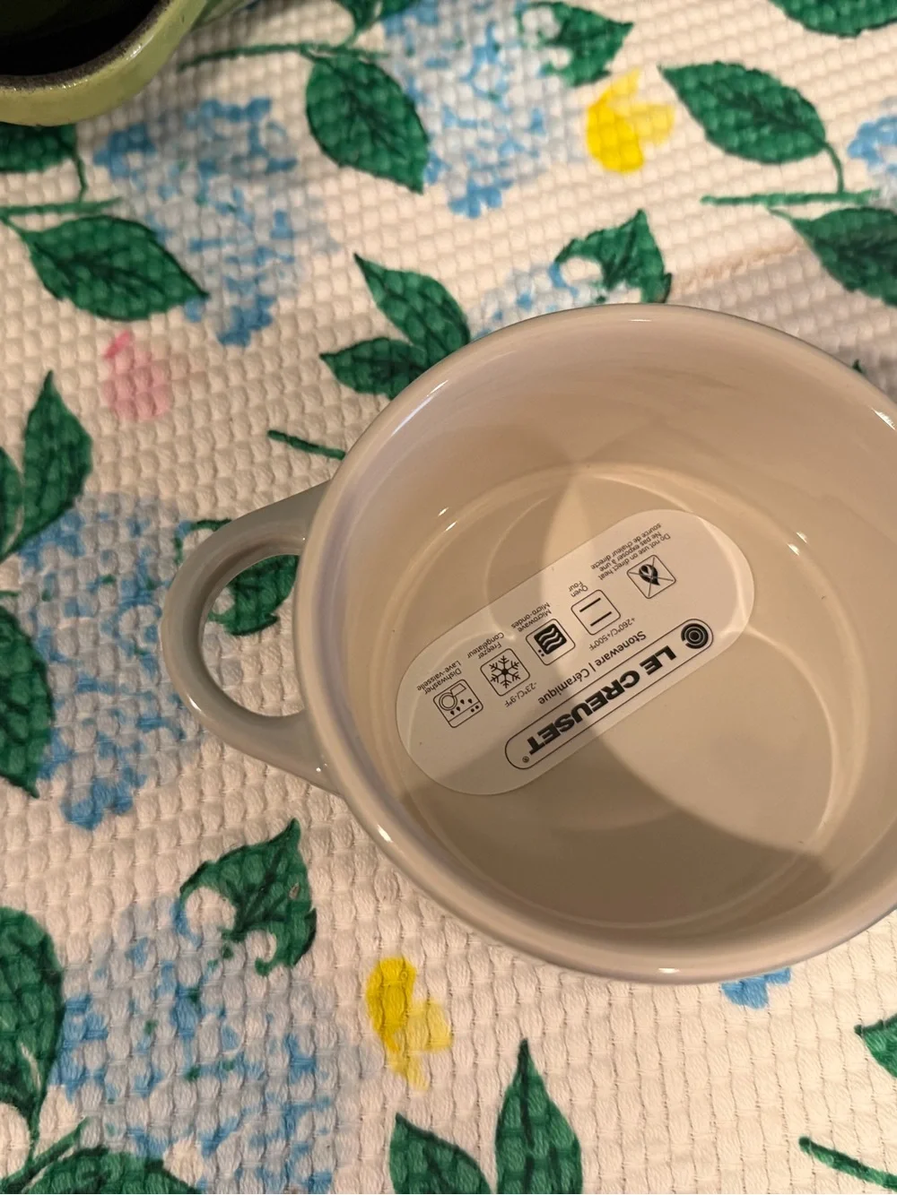 Le Creuset Mini Cocotte in Pistache